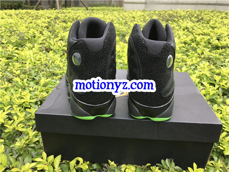 Authentic Air Jordan 13 Retro Black Green